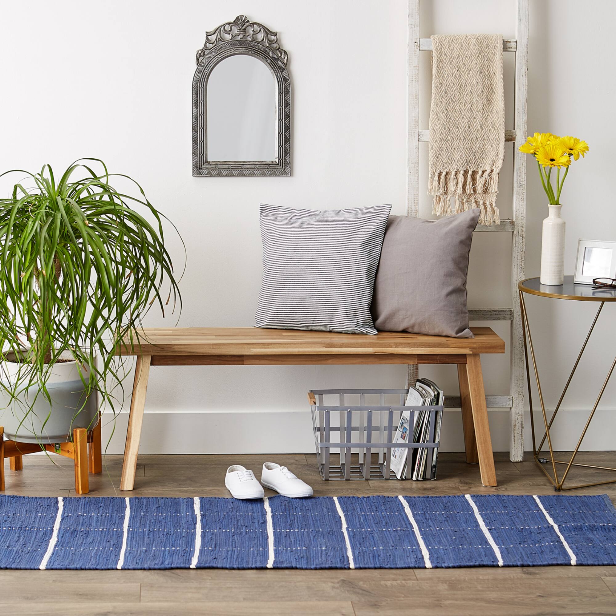 DII® Farmhouse Check Rug